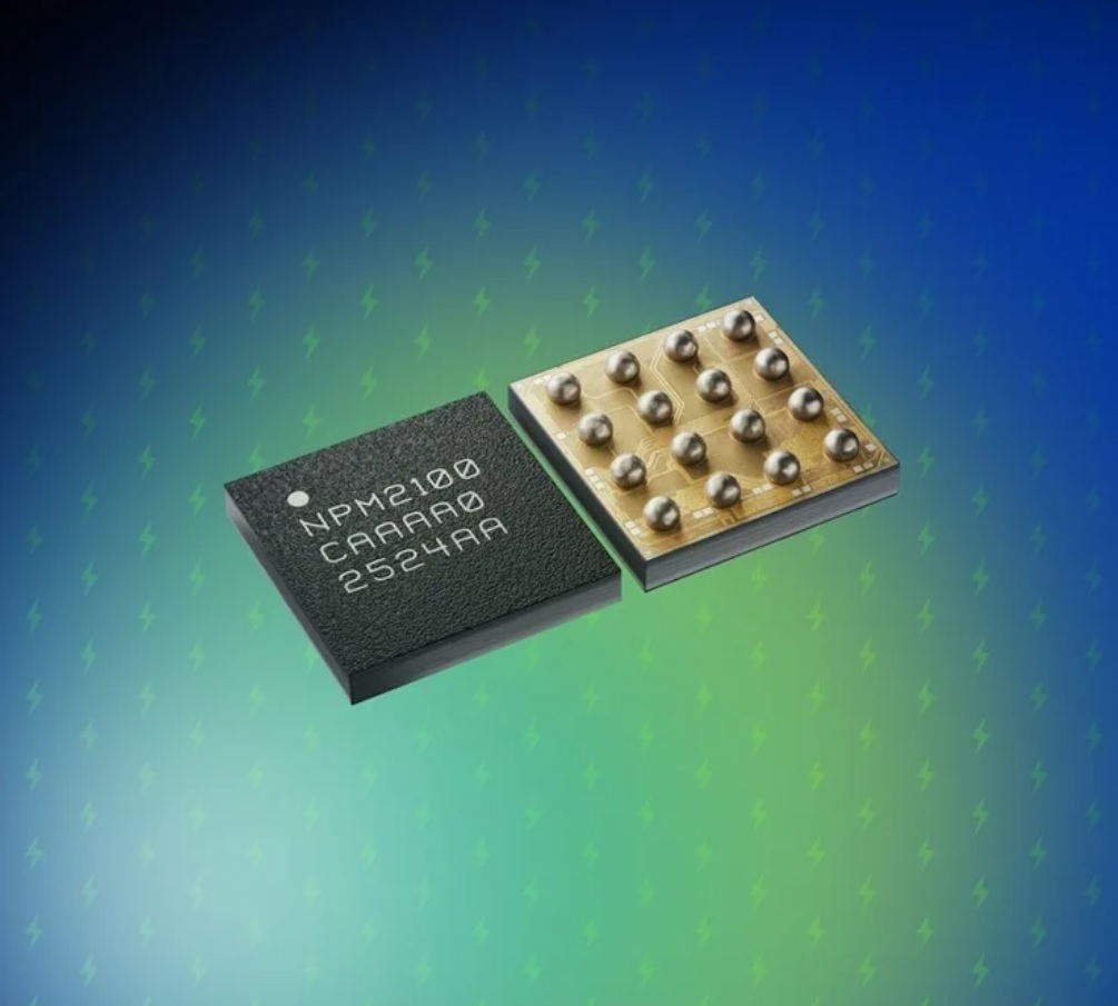 Nordic Semiconductor 用于原電池應(yīng)用的 nPM2100 電源管理芯片進(jìn)入量產(chǎn)階段